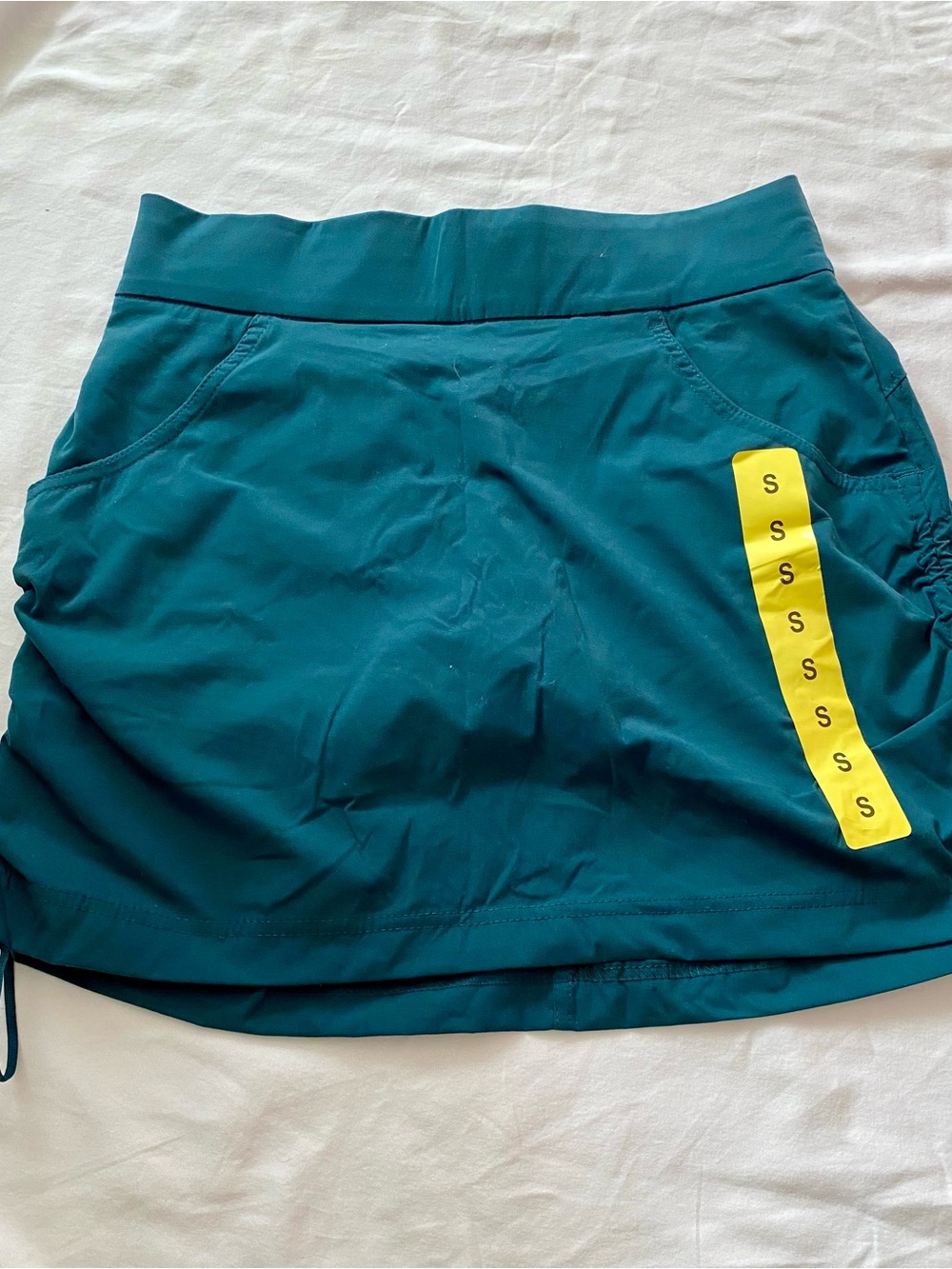 Columbia Teal Athletic Skort with Side Pockets